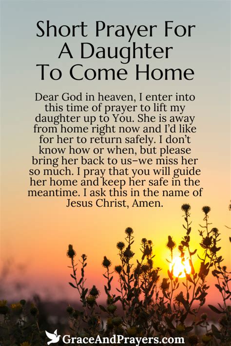 For a Daughter Far from Home