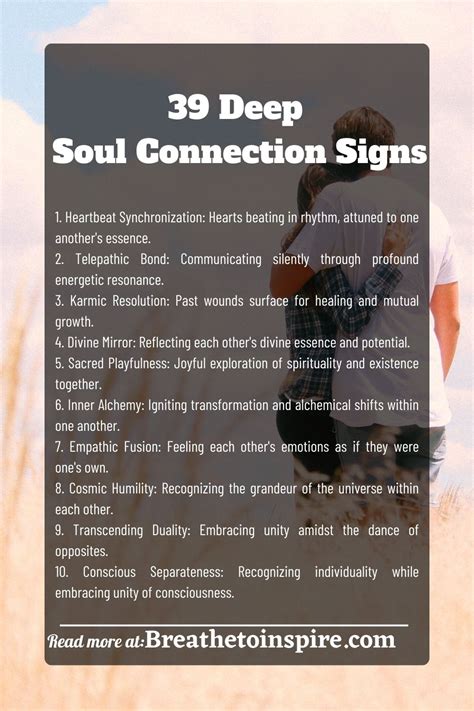 For a Fellow 'Lost Soul': Messages of Deep Connection