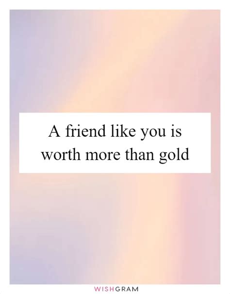 For a Friendship More Valuable Than a Thousand Wishes