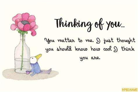 For a "Just Thinking of You" Heartwarmer