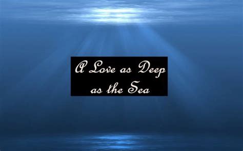 For a Love as Deep as the Cosmos