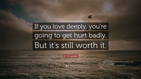 For a Love So Deep, It Hurts