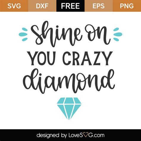 For a Love That Shines On, Crazy Diamond