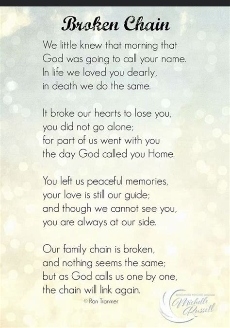 For a Missed Family Member: Warm & Loving Sentiments