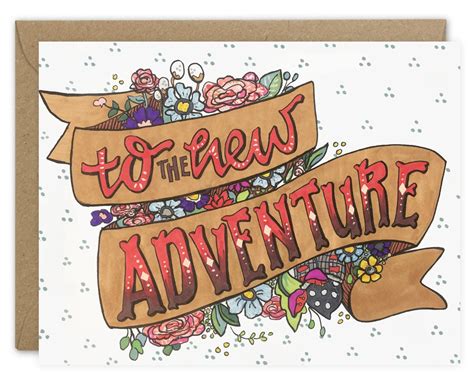 For a New Chapter or Grand Adventure