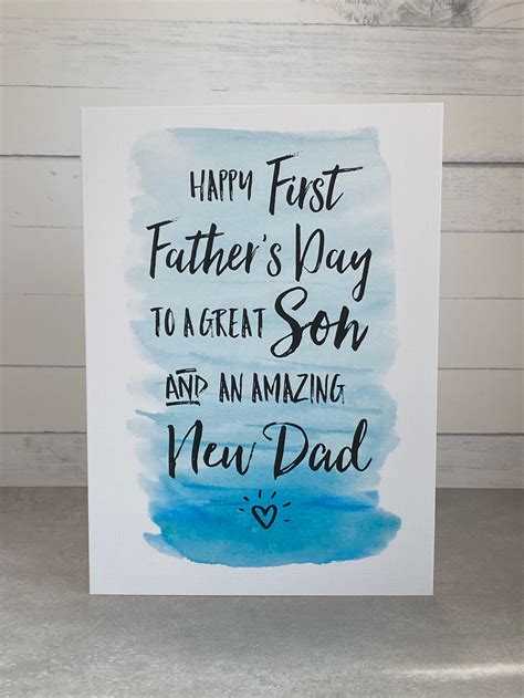 For a New Dad on His First Father's Day