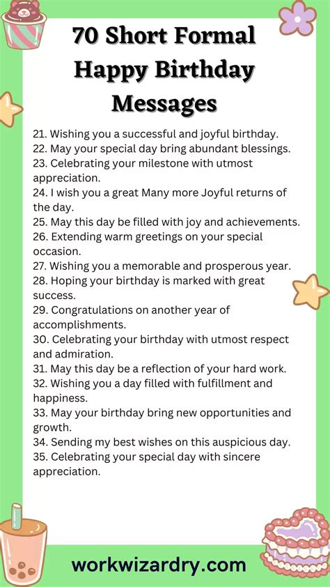For a Quick Text or Post: Short & Sweet Birthday Wishes