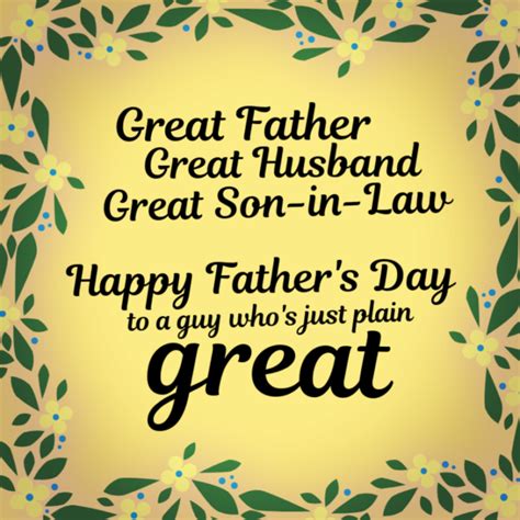 For a Son-in-Law Who is Also a Great Dad