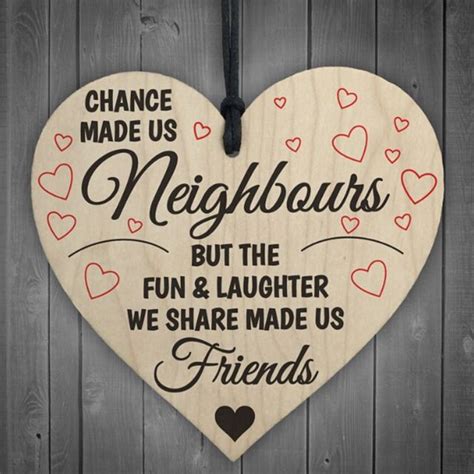 For a Wonderful Neighbor or Friend