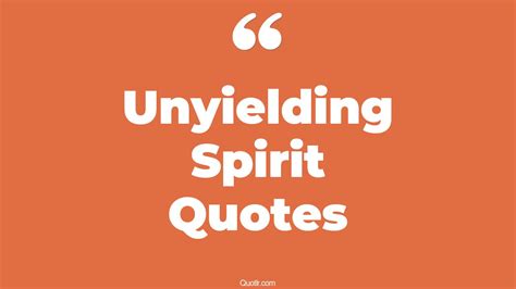 For an Unyielding Spirit of Hope & Progress