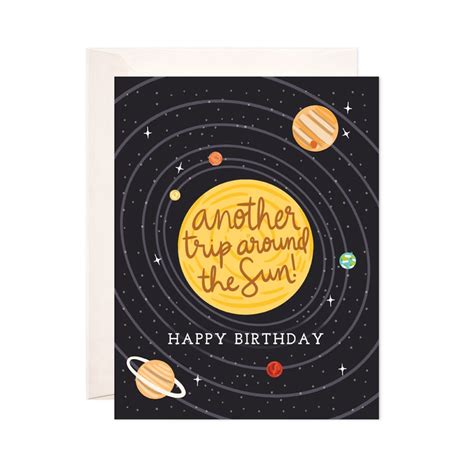 For Another Trip Around the Sun (Birthdays)