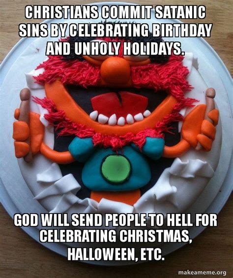 For Celebrating a Most Unholy Birthday