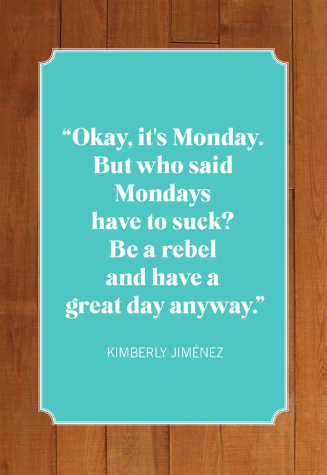 For Conquering Manic Mondays