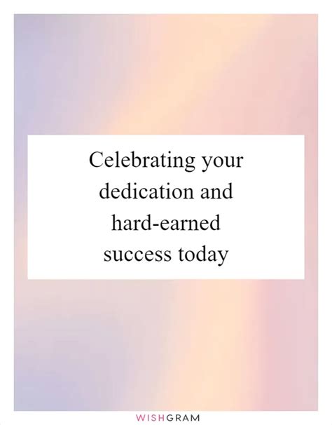 For Dreams You Built Yourself: Celebrating Hard-Earned Success