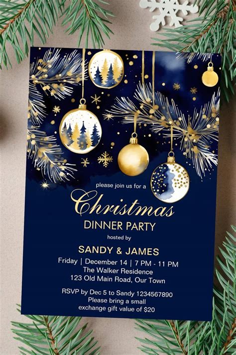 For Elegant Digital Christmas Cards & Invitations
