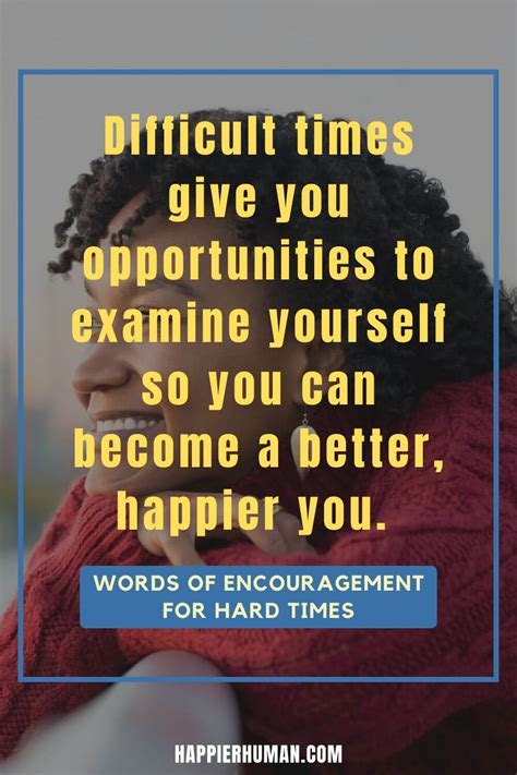For Encouragement After a Difficult Time