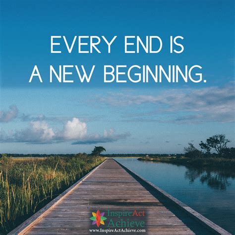 For Endings and New Beginnings