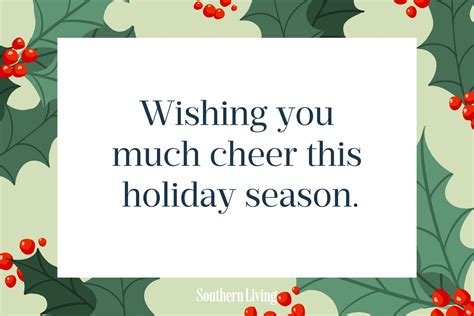 For Holiday Cheer: Seasonal Greetings to Warm the Heart