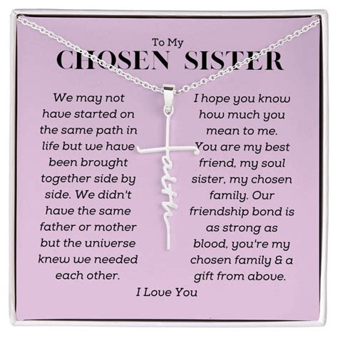 For My Forever Friend & Chosen Sister