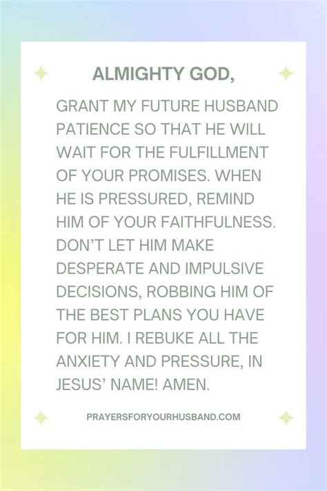 For My Husband, My Godly Partner