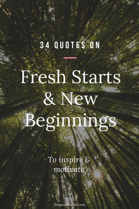 For New Adventures & Fresh Starts