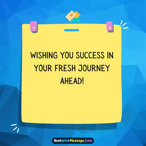 For New Beginnings: Wishing Success on a New Venture (Deseando Éxito en una Nueva Aventura)