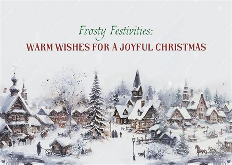 For Shared Joy & Festivities: Warm Wishes for Friends & Family