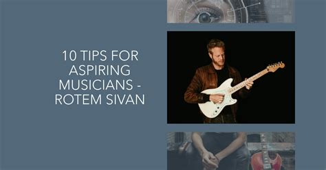 For the Aspiring Musician