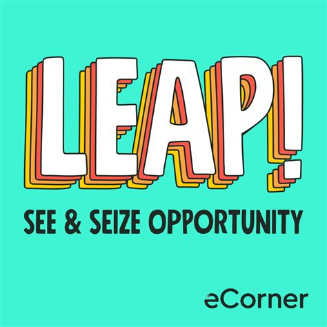 For the Big Leap: New Jobs & Ventures