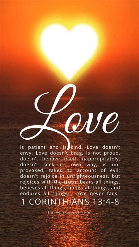 For the Couple Whose Love is Patient and Kind: Verses on the Nature of Godly Love