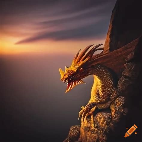 For the Dragon Facing a Mountain