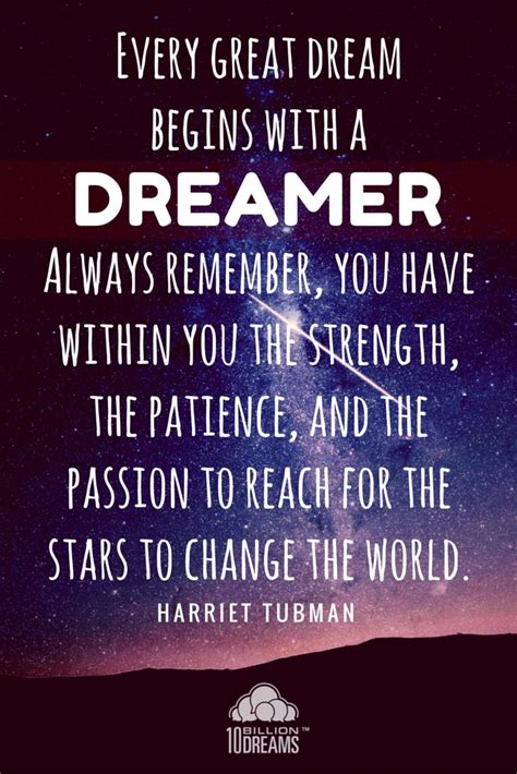 For the Dreamer Reaching for the Stars