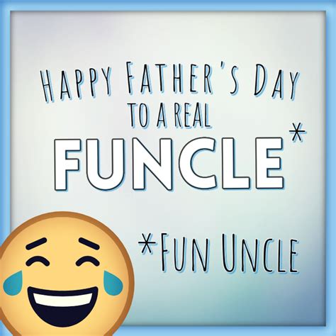 For the "Funcle": Wishes for the Fun Uncle
