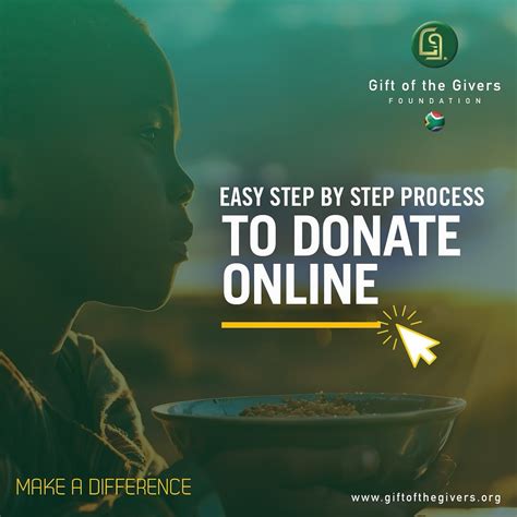 For the Giver's Convenience: Making It Easy for Everyone