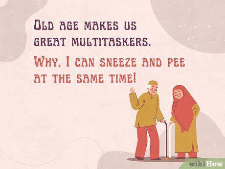 For the Graciously Old: Self-Deprecating & Aging Jokes