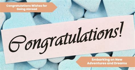For the Grand Adventure: Wishes for New Beginnings Abroad