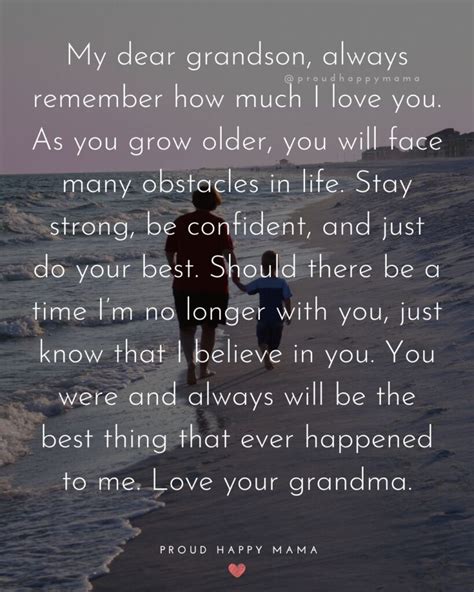 For the Growing-Up Grandson: Proud & Heartfelt Messages