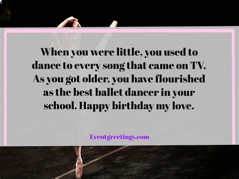 For the Littlest Danseur: Sweet Wishes for a Young Dancer