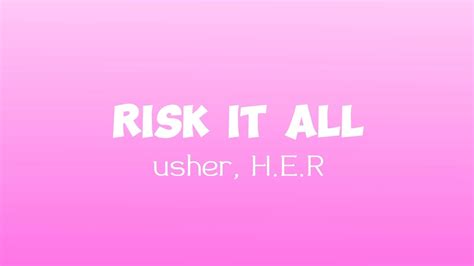 For the Love I'd Risk It All For