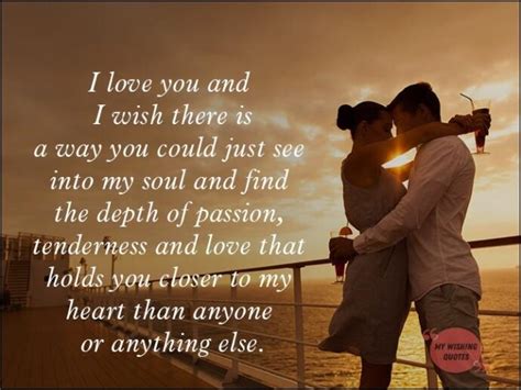 For the Man Who Is My Everything: Deeply Romantic Wishes