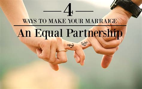 For the Modern Couple: Wishes for a Partnership of Equals