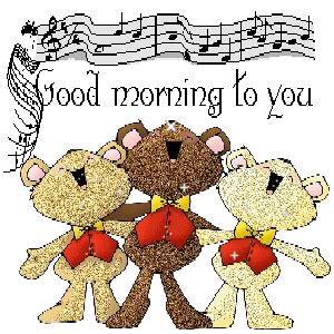 For the Morning After: "Thank You for Singing" Messages