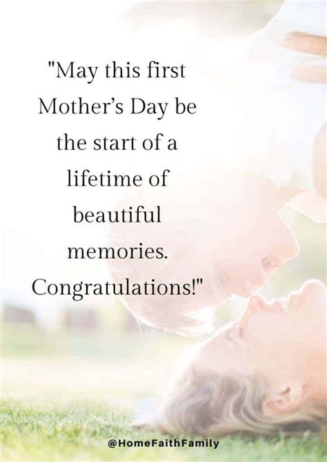 For the New Mom: Celebrating Her First Mother's Day Milestone