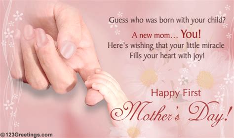 For the New Mom on Her First (or Second) Mother's Day
