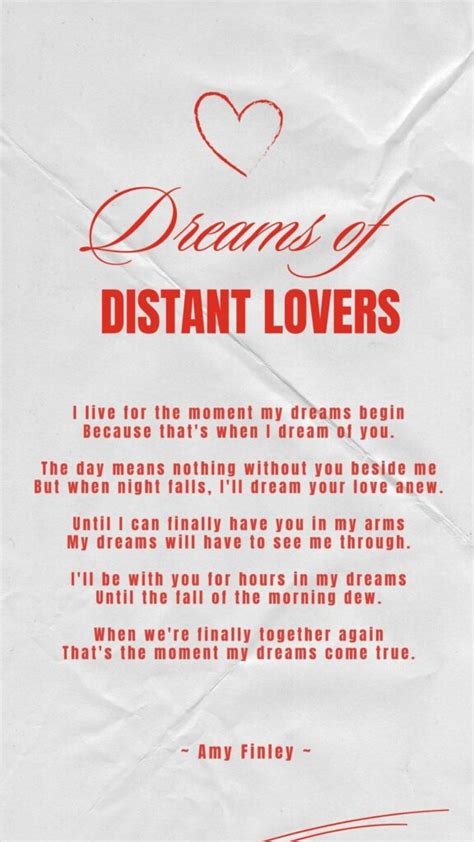 For the One I Love, Miles Apart