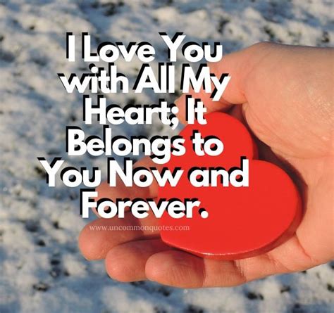 For the One My Heart Belongs To