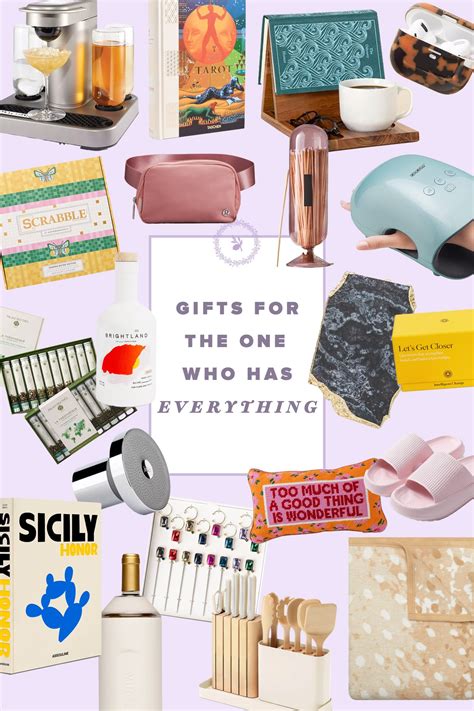 For the One Who Has Everything