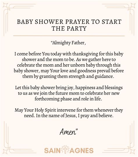 For the Parents-to-Be: Baby Shower Blessings