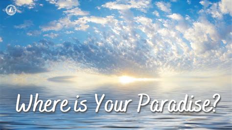 For the Person Who *Is* Your Paradise