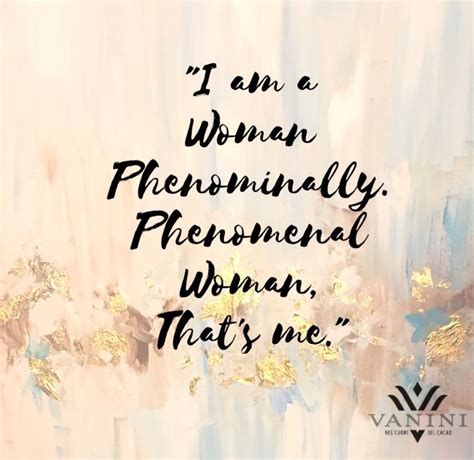 For the Phenomenal Woman: Empowering & Inspirational Messages